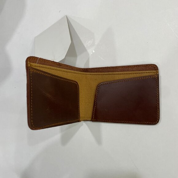 Bifold Wallet - Vegetable Tanned Leather Cognac - Picture 4 of 4